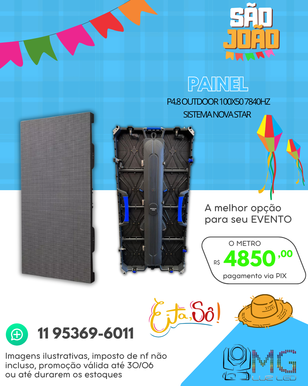 52 PAINEL P3.9 OUTOOR 100X50 7840HZ SISTEMA NOVA STAR (2)